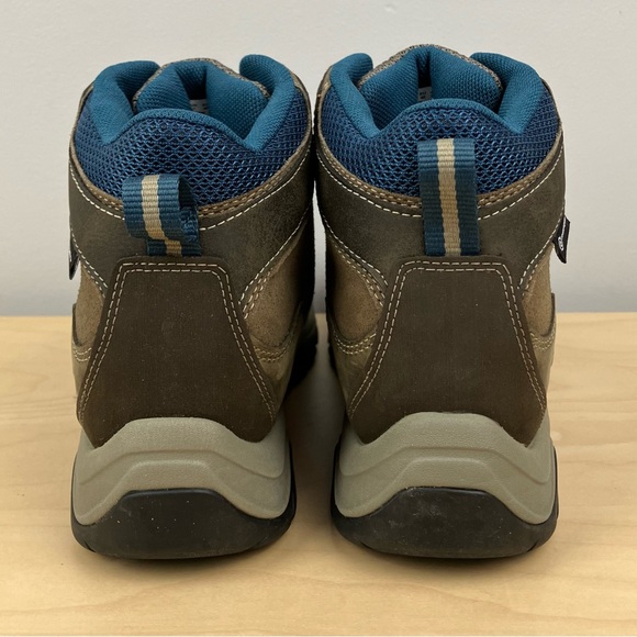 Timberland Women’s Size 9.0 Mt Maddsen Mid Brown Leather Hiking Boots Waterproof - Picture 7 of 11